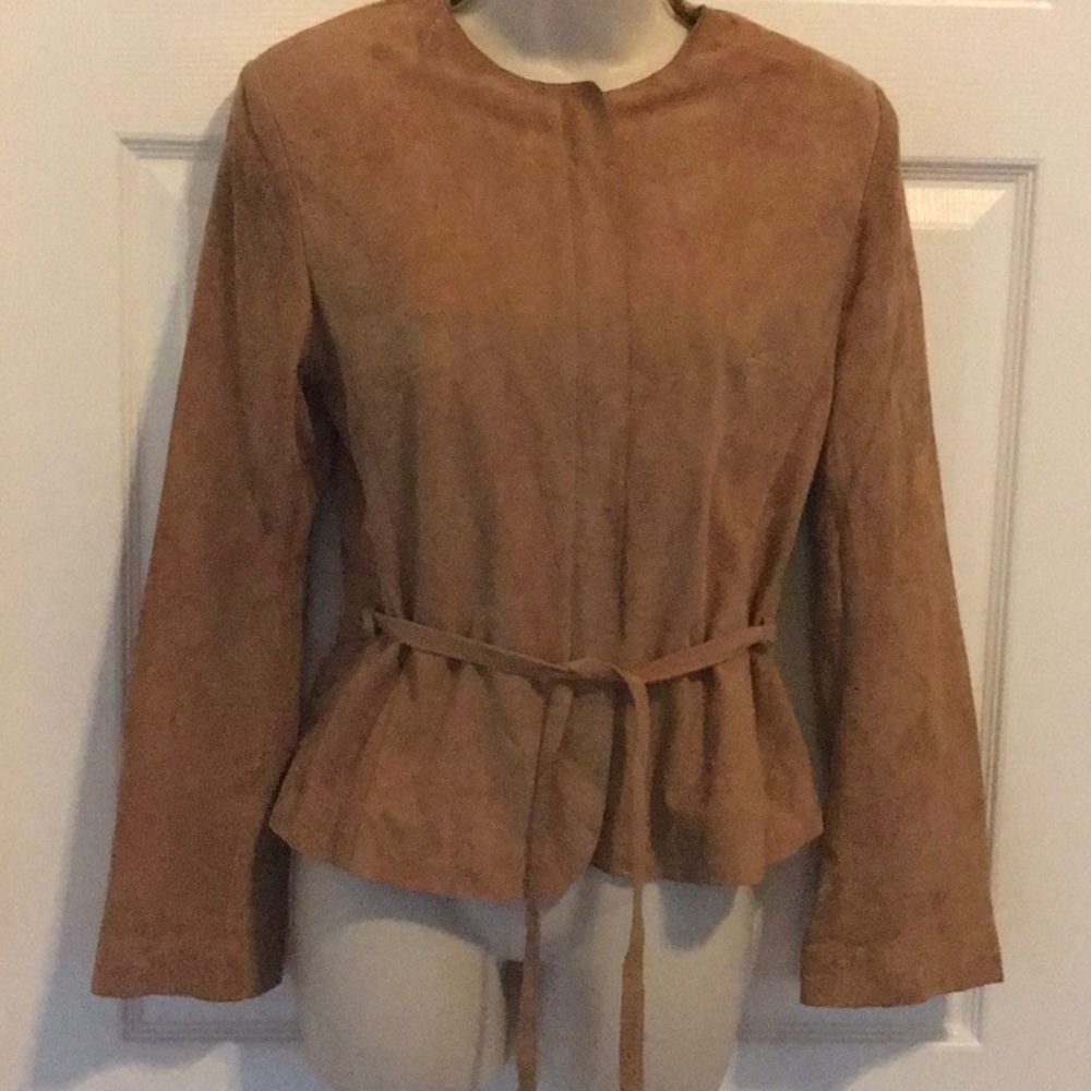 Express soft leather jacket casual 5/6 women’s